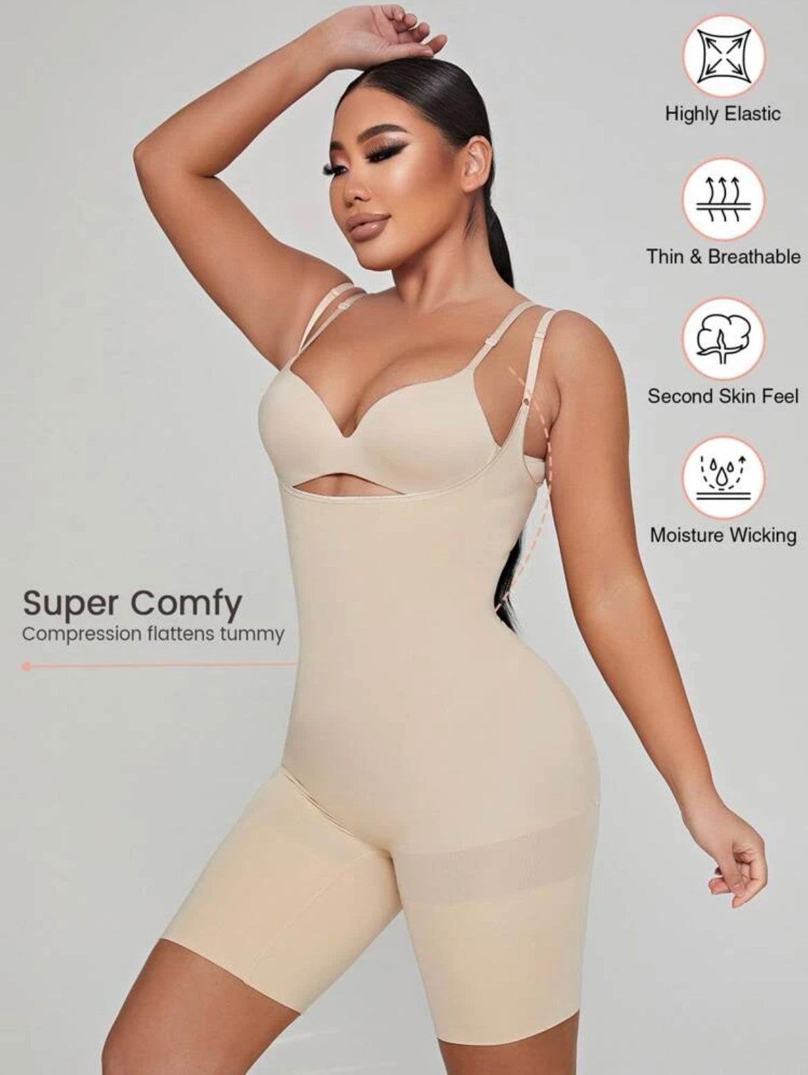 Salopetă modelatoare CONFORT