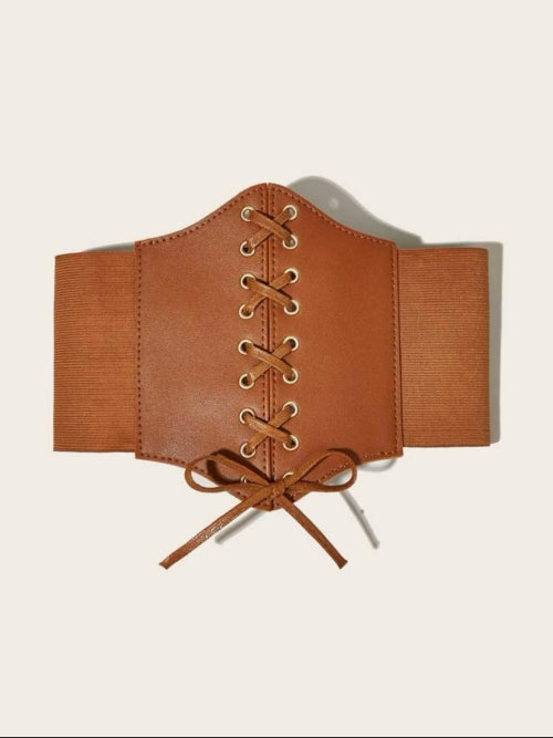 Corset Cloe roșu,negru,maro