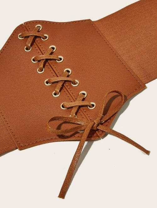 Corset Cloe roșu,negru,maro