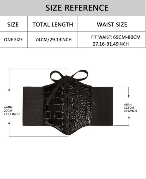 Corset Cloe roșu,negru,maro