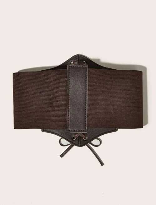 Corset Cloe roșu,negru,maro