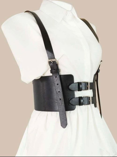Corset cu bretele Bra, negru
