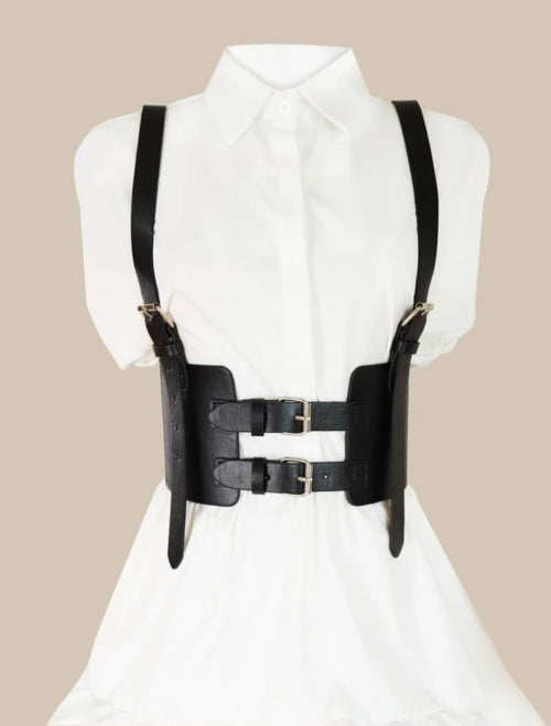 Corset cu bretele Bra, negru