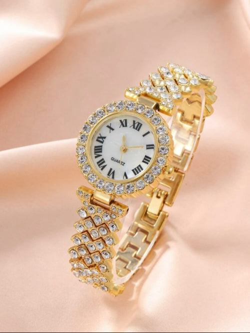 Set din 5 accesorii Lovely argintiu, roze, auriu