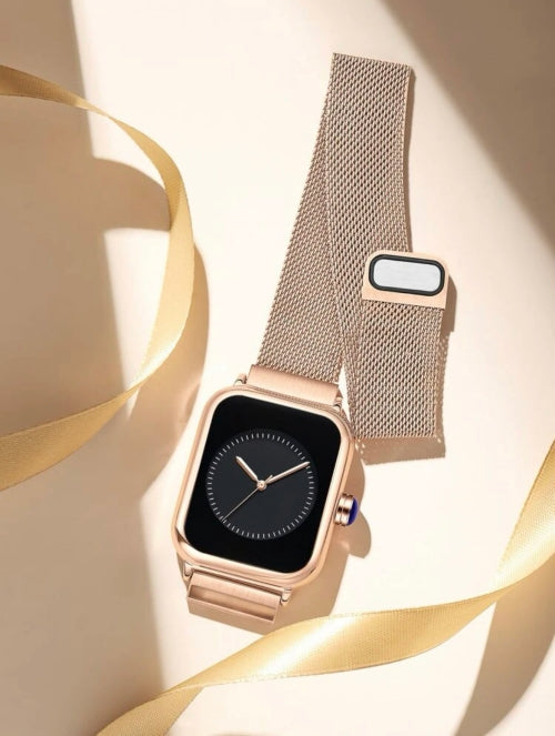 Ceas elegant damă Gold