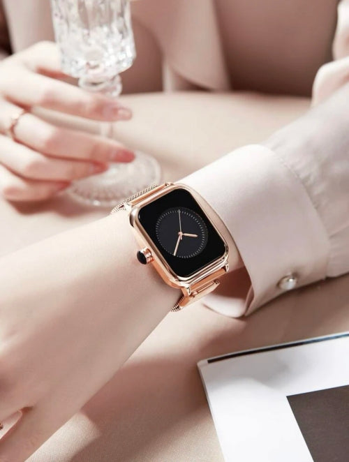 Ceas elegant damă Gold