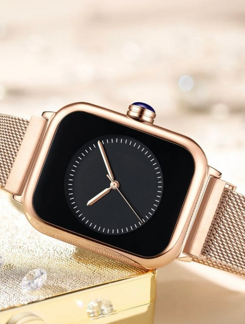 Ceas elegant damă Gold