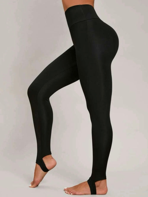 Colanți elastici Yoga, negri