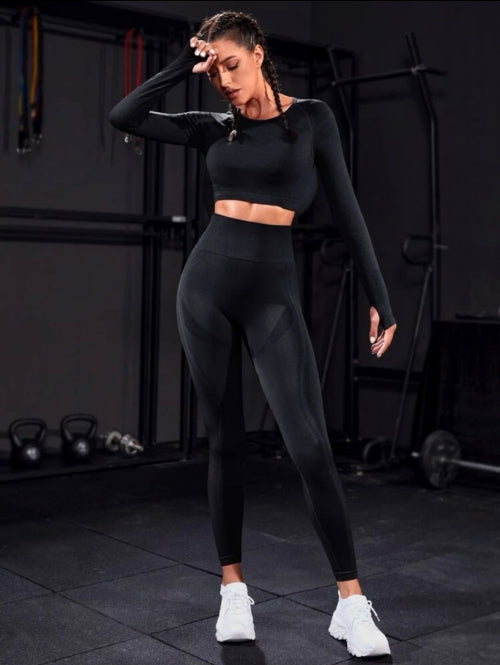 Compleu fitness Bordo vișiniu, negru