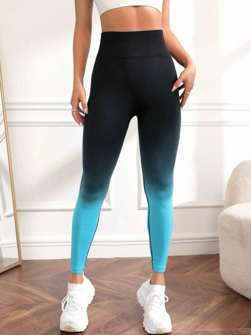 Colanți fitness în două culori Color