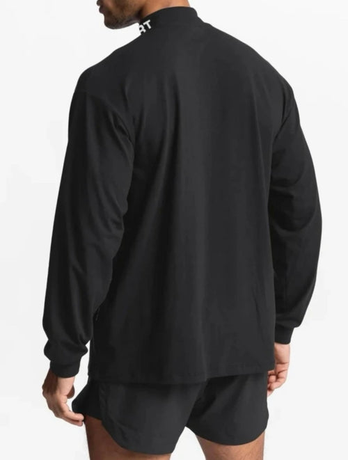 Bluză oversized bărbați Sport, neagră
