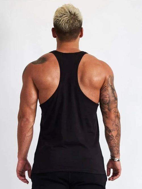Maiou fitness bărbați Thor, alb