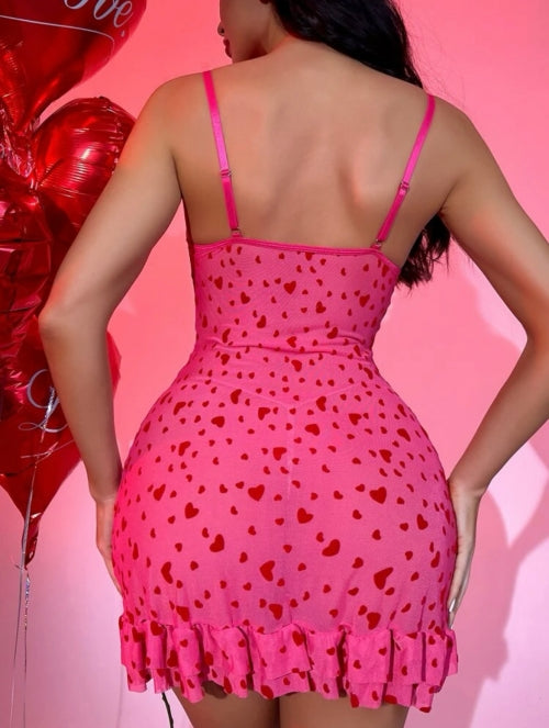 Rochie intimă Secret of heart, roz