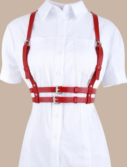 Corset cu bretele reglabile Flash Red
