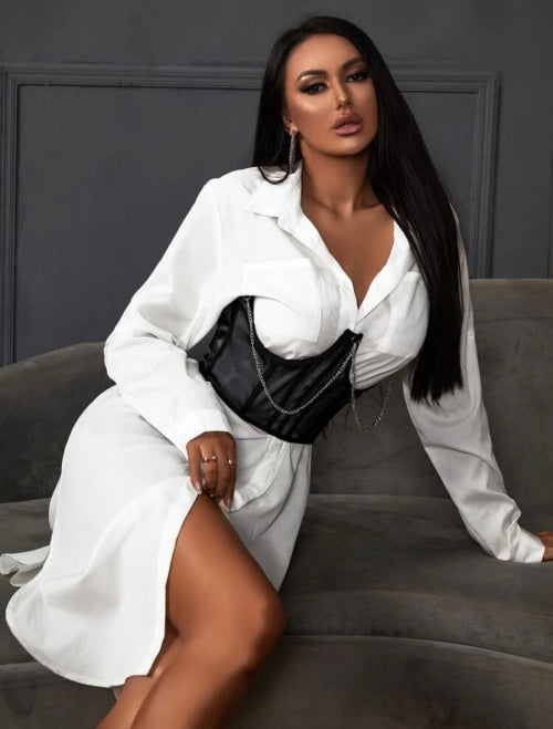 Corset Elegant, negru