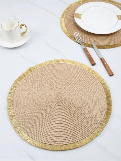 4x Suport pentru farfurie Minimalist, auriu