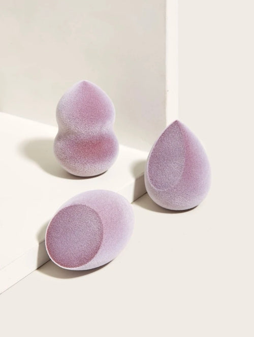 3x bureți Make-up Purple