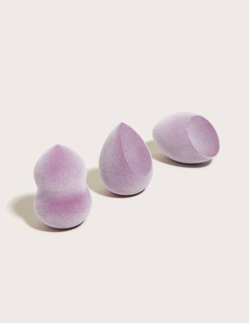 3x bureți Make-up Purple