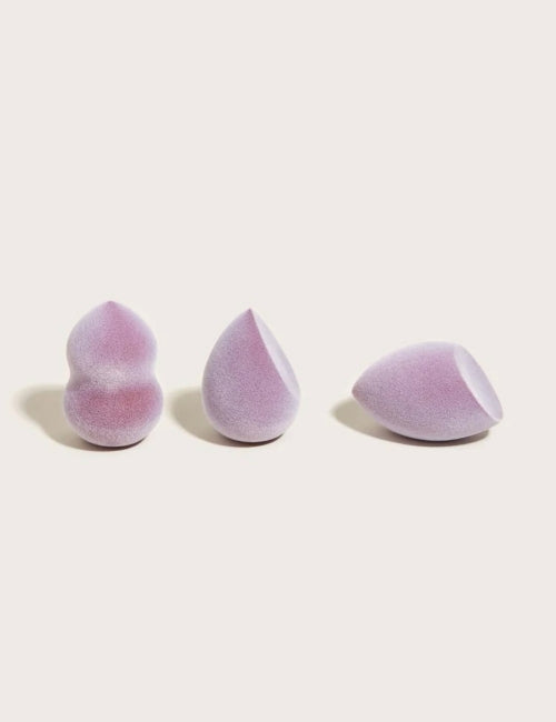 3x bureți Make-up Purple