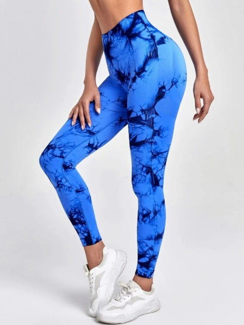Colanți modelatori Marmo blue Softness
