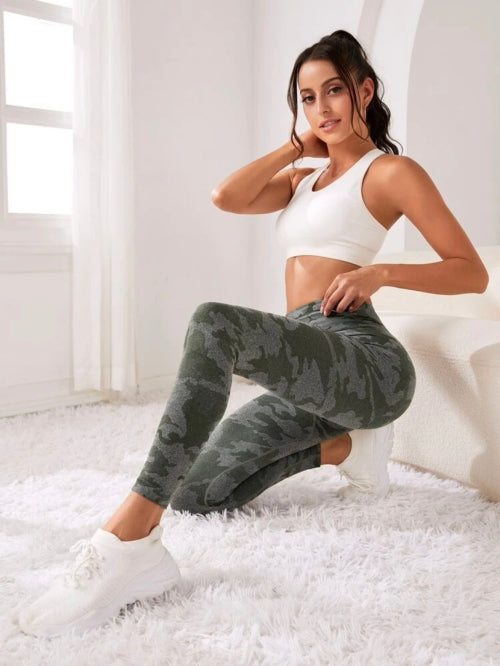 Colanți modelatori Army, verde