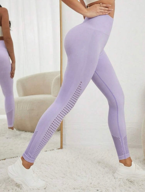 Colanți modelatori Purple Seamless