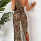 Costum de baie 3 piese Halter Leo