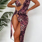 Costum de baie 3 piese Halter Leo