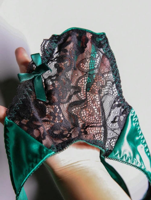 Lenjerie intima 2 piese Silky Green