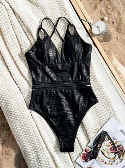 Costum de baie întreg V-Snake