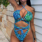 Costum de baie cu imprimeu Snake