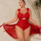 Costum de baie 3 piese Red-Plus