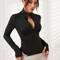 Bluza sport cu fermoar Cleo
