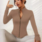 Bluza sport cu fermoar Cleo