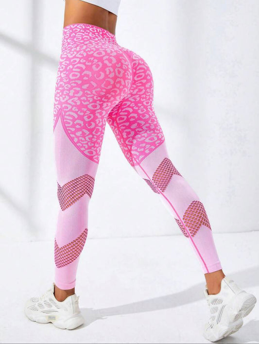 Colanți modelatori Pinky Leopard