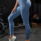 Colanți fitness modelatori Blue