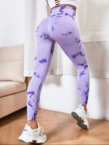 Colanți fitness Marmo, diverse culori