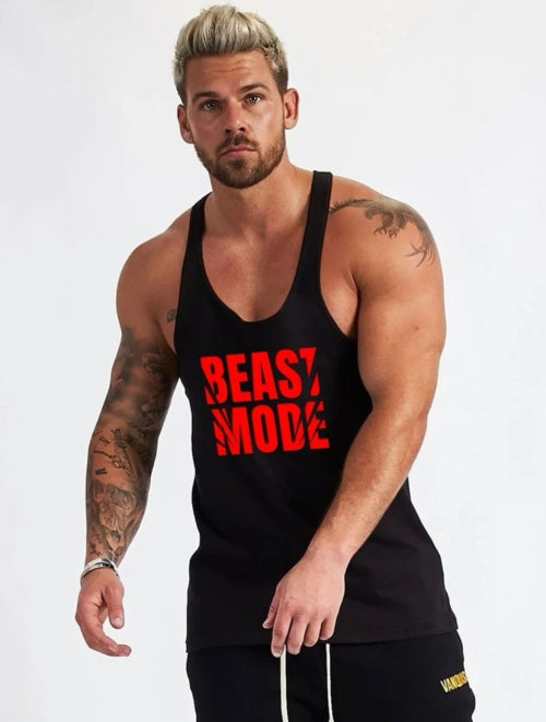 Maiou fitness bărbați Beast Mood