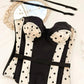 Corset Spheres, negru/bej